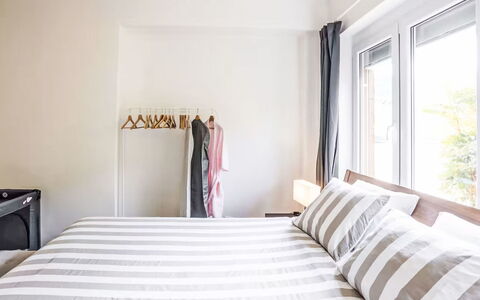 Prague Castle Oasis: Furniture, Interior Design, Bed, Bedroom, Bed Sheet, Bedding, Wood, Linens, Flooring, Room
