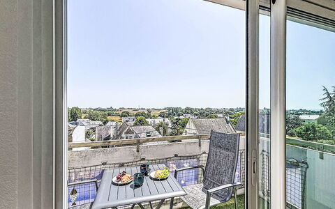 Résidence de la Mer: Apartment, Balcony, Glass, Aluminium, Daylighting, Penthouse Apartment