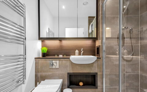 Wickside Apartment: Furniture, Interior Design, Apartment, Floor, Flooring, Table, Chair, Living Room, Room, Home