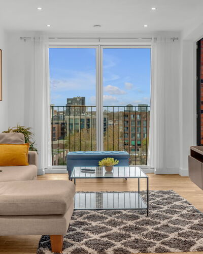 Wickside Apartment: Furniture, Interior Design, Apartment, Floor, Flooring, Table, Chair, Living Room, Room, Home