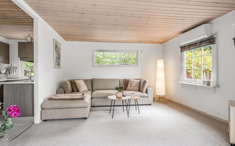 Aiske - 700M from the Sea: Interior Design, Furniture, Couch, Flooring, Floor, Wood, Ceiling, Living Room, Room, Home