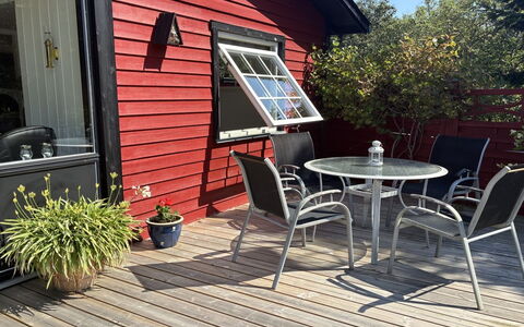 Aiske - 700M from the Sea: Furniture, Wood, Chair, Outdoor Furniture, Flowerpot, Table, Outdoor Table, Door, Deck, Wood Stain
