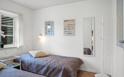 Ineke - 200M from the Sea: Interior Design, Flooring, Floor, Furniture, Wood, Ceiling, Bedroom, Bed, Wood Flooring, Room