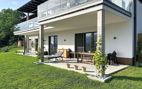 Karawanken Panorama: Porch, Home, Residential Area, House, Balcony, Land Lot, Door, Estate, Shade, Farmhouse