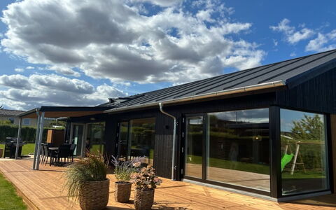 Illona - 200M from the Sea: Roof, House, Home, Land Lot, Cottage, Siding, Shade, Garden Buildings, Farmhouse, Shed