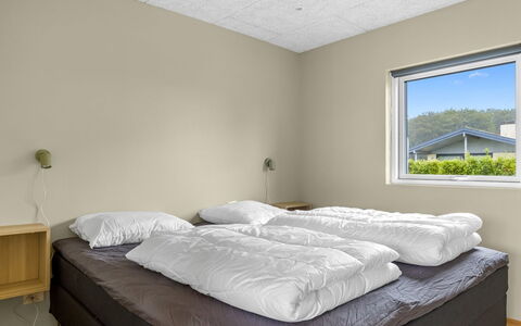Illona - 200M from the Sea: Wall, Ceiling, Flooring, Floor, Interior Design, Room, Bedroom, Bed Frame, Bed, Bedding