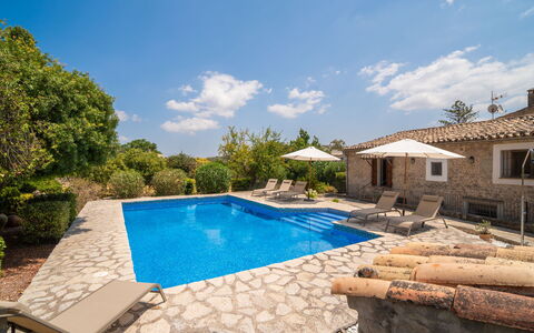Can Toni: Swimming Pool, Resort, Flagstone, Outdoor Furniture, Estate, Villa, Eco Hotel, Water Feature, Sunlounger, Farmhouse