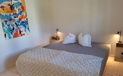 Ethil - 600M from the Sea: Bed, Furniture, Bedroom, Flooring, Floor, Interior Design, Wood, Linens, Bed Sheet, Bedding