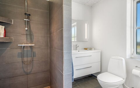 Eeske - 4Km from the Sea: Flooring, Plumbing Fixture, Bathroom, Floor, Interior Design, Toilet, Toilet Seat, Plumbing, Sink, Tile