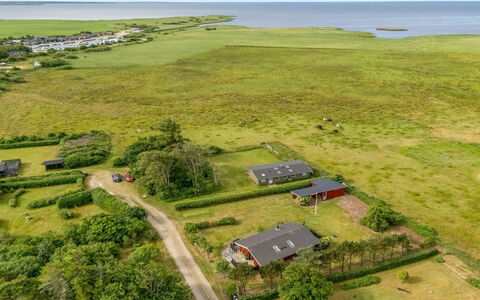 Clea - 250M to the Fjord: Landscape, Land Lot, Plain, Rural Area, Bird'S-Eye View, Field, Cottage, Estate, Aerial Photography, Village
