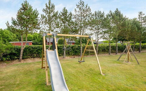 Clea - 250M to the Fjord: Outdoor Play Equipment, Playground Slide, Public Space, Playground, Chute, Shade, Garden, Park, Landscaping, Swing