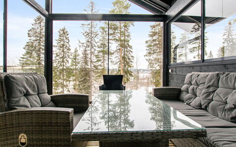 Kuhmoinen 642: Furniture, Interior Design, Chair, Table, Outdoor Furniture, Living Room, Couch, Outdoor Table, Ceiling, Coffee Table