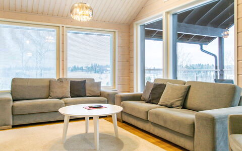 Kuhmoinen 642: Couch, Interior Design, Furniture, Flooring, Living Room, Wood, Floor, Room, Ceiling