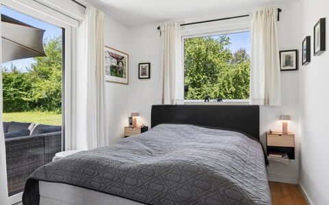 Antonie - 350M from the Sea: Bed, Furniture, Interior Design, Bedroom, Bedding, Bed Sheet, Linens, Flooring, Ceiling, Floor
