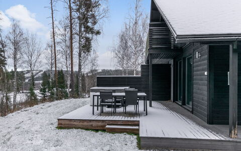 Golfarinkunnas 6B: Snow, Winter, Freezing, Cottage, Hill Station, Larch, Ice Cap, Glacial Landform, Ski Resort