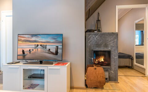 Golfarinkunnas 9B: Television, Flooring, Interior Design, Television Set, Floor, Home Appliance, Furniture, Living Room