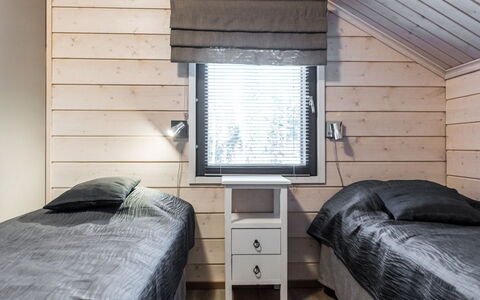 Golfarinkunnas 9C: Wood, Interior Design, Ceiling, Bedroom, Furniture, Floor, Home, Bed, Room, Bed Frame