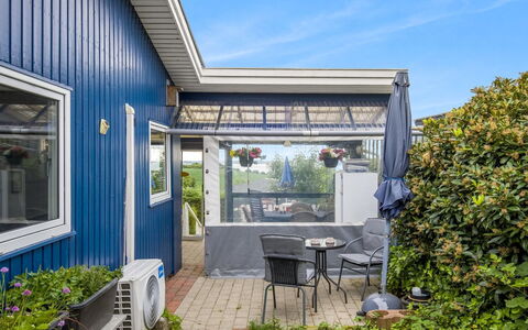 Agla - 350M from the Sea: Home, House, Roof, Siding, Door, Cottage, Shade, Garden, Flowerpot, Yard