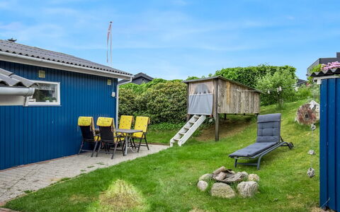 Agla - 350M from the Sea: Roof, Home, Land Lot, Garden, Cottage, Lawn, Shade, Yard, Backyard, Landscaping