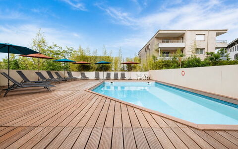 Virginia: Swimming Pool, Resort, Composite Material, Eco Hotel, Apartment, Deck, Outdoor Furniture, Shade, Estate, Villa