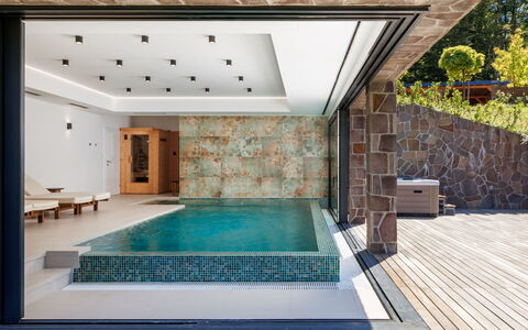 Valera Vita Forest: Swimming Pool, Flooring, Floor, Resort, Composite Material, Tile, Eco Hotel, Wood Flooring, Shade, Natural Material
