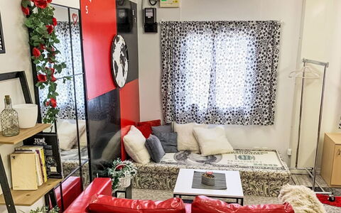 Trebon 1: Furniture, Interior Design, Flooring, Floor, Room, Textile, Lighting, Living Room, Home, Apartment