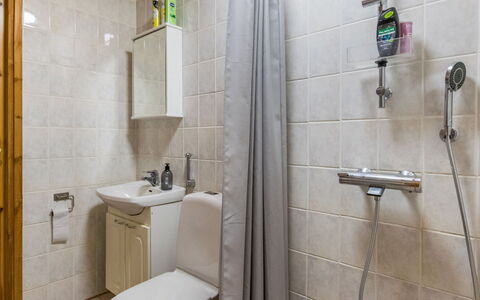 Laukaa 605: Bathroom, Plumbing Fixture, Flooring, Toilet Seat, Toilet, Floor, Sink, Bathroom Sink, Interior Design, Tap