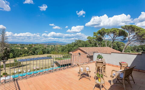 Antica Villa Merelli 12: Balcony, Eco Hotel, Villa, Outdoor Furniture, Fence, Hotel, Resort, Hacienda