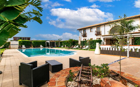 Casa Dafne: Swimming Pool, Resort, Residential Area, Estate, Eco Hotel, Hacienda, Landscaping, Farmhouse, Villa, Courtyard