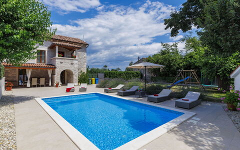 Trošti: Swimming Pool, Resort, Estate, Eco Hotel, Villa, Water Feature, Leisure, Hacienda, Umbrella, Thermae