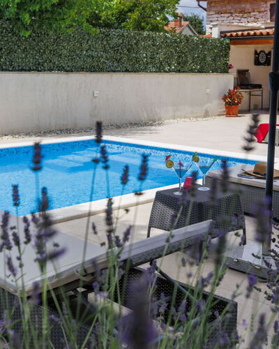 Trošti: Swimming Pool, Resort, Leisure, Outdoor Furniture, Composite Material, Umbrella, Eco Hotel, Water Feature, Chair, Shade