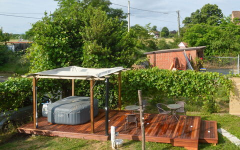 Noah: Wood, Outdoor Furniture, Furniture, Garden, Backyard, Wood Stain, Hardwood, Deck, Outdoor Table, Outdoor Structure