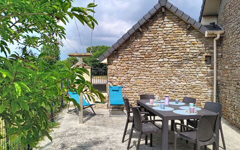 Maison en Pierre: Blue, Swimming Pool, Composite Material, Shade, Resort, Estate, Hacienda, Villa, Leisure Centre