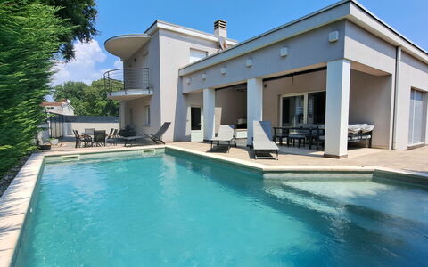 A.e.m: Blue, Swimming Pool, Composite Material, Shade, Resort, Estate, Hacienda, Villa, Leisure Centre