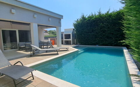 A.e.m: Blue, Swimming Pool, Composite Material, Shade, Resort, Estate, Hacienda, Villa, Leisure Centre