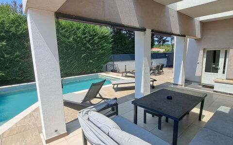 A.e.m: Blue, Swimming Pool, Composite Material, Shade, Resort, Estate, Hacienda, Villa, Leisure Centre