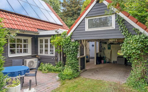Lonneke - from the Sea: Roof, House, Land Lot, Home, Cottage, Estate, Garden Buildings, Shade, Log Cabin, Landscaping
