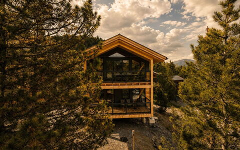 02 Nth050 18A Sup Chalet mit Sauna und Hot Tub 2 e: Residential Area, Bird'S-Eye View, Aerial Photography, Neighbourhood, Landscape, Suburb, Urban Design, Land Lot, Estate, Landscaping