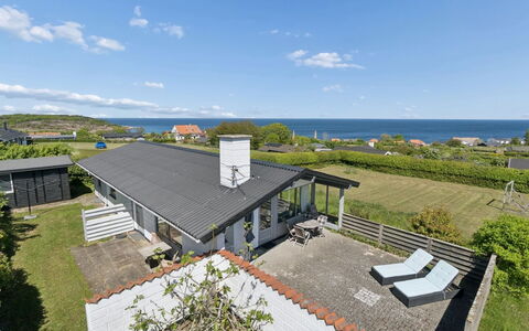 Anelia - 400M from the Sea: House, Shrub, Home, Residential Area, Estate, Cottage, Hacienda, Yard, Shade, Lawn