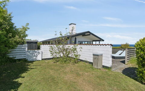 Anelia - 400M from the Sea: House, Shrub, Home, Residential Area, Estate, Cottage, Hacienda, Yard, Shade, Lawn