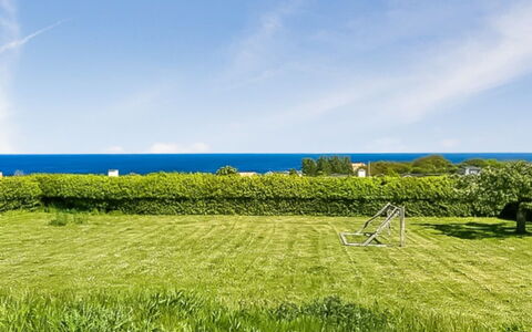 Anelia - 400M from the Sea: House, Shrub, Home, Residential Area, Estate, Cottage, Hacienda, Yard, Shade, Lawn