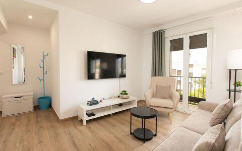 Elvix Nerja Center B: House, Shrub, Home, Residential Area, Estate, Cottage, Hacienda, Yard, Shade, Lawn