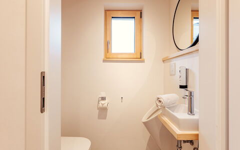 Niederwölz 602: Flooring, Wall, Floor, Wood, Plumbing Fixture, Bathroom, Interior Design, Toilet Seat, Toilet, Room