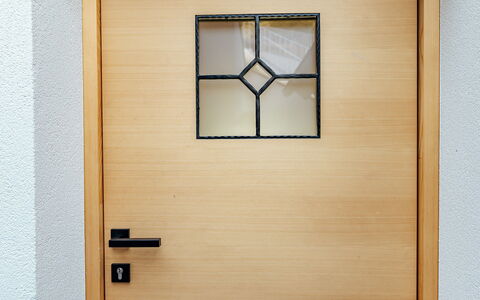 Niederwölz 604: Wood, Door, Home Door, Plywood, Wood Stain, Hardwood, Door Handle