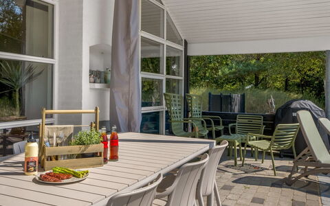 Wreth - 1.5Km from the Sea: Furniture, Chair, Outdoor Furniture, Table, Kitchen & Dining Room Table, Outdoor Table, Flooring, Floor, Shade, Porch