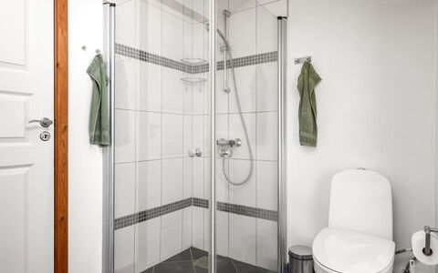 Aida - 550M from the Sea: Plumbing Fixture, Bathroom, Flooring, Floor, Shower, Plumbing, Interior Design, Toilet, Shower Door, Tile