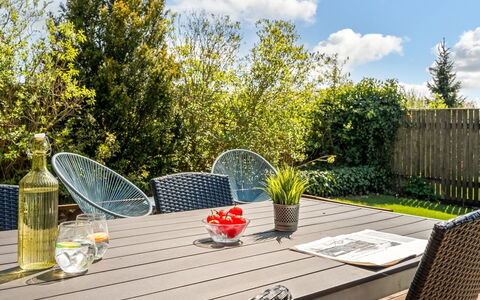 Aida - 550M from the Sea: Furniture, Outdoor Furniture, Chair, Table, Outdoor Table, Kitchen & Dining Room Table, Garden, Patio, Coffee Table, Shade