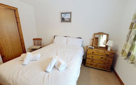 Glencarr: Bed, Bedroom, Wood, Floor, Bed Sheet, Furniture, Bedding, Flooring, Interior Design, Bed Frame