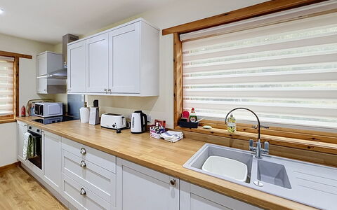 Glencarr: Interior Design, Wood, Kitchen, Countertop, Flooring, Plumbing Fixture, Home, Cabinetry, Furniture, Floor