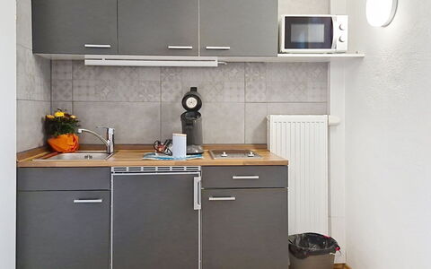 Klaffer am Hochficht 1: Kitchen, Kitchen Appliance, Countertop, Kitchen Sink, Major Appliance, Cabinetry, Furniture, Home Appliance, Sink, Interior Design